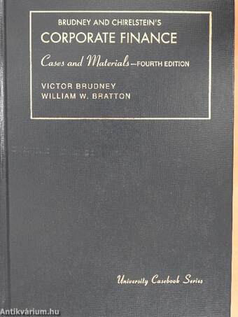 Brudney and Chirelstein's Cases and Materials on Corporate Finance