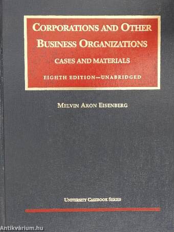 Corporations and Other Business Organizations