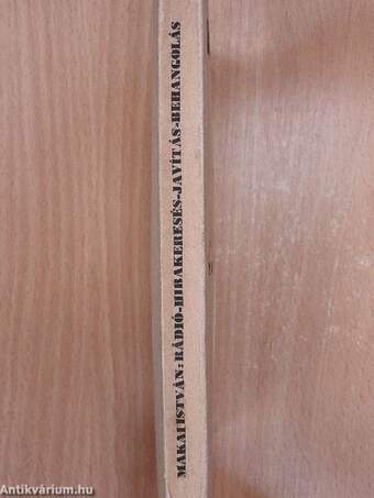 Rádió-hibakeresés, javítás, behangolás