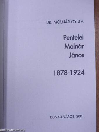 Pentelei Molnár János