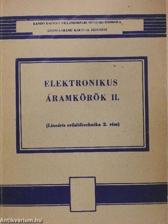 Elektronikus áramkörök II.