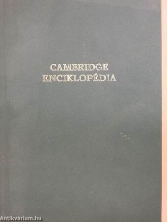 Cambridge enciklopédia 1992. április-december/2 db Függelék + 8 tábla színes képmelléklet