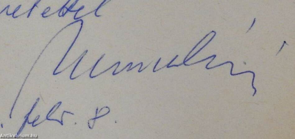 Mélyhűtött szerelem (dedikált példány)