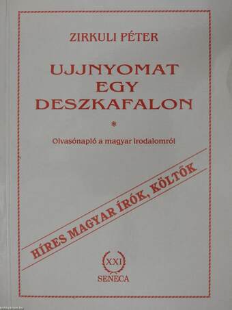 Ujjnyomat egy deszkafalon (dedikált példány)