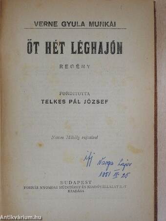 Öt hét léghajón