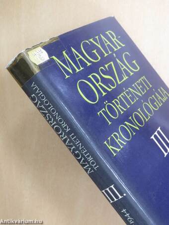 Magyarország történeti kronológiája I-IV.