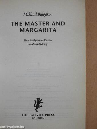 The Master and Margarita