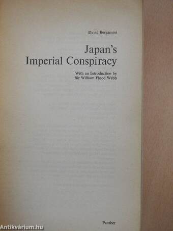 Japan's Imperial Conspiracy