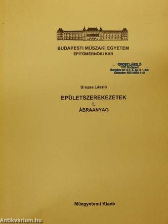 Épületszerkezetek I-II.