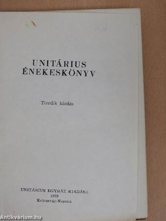 Unitárius énekeskönyv