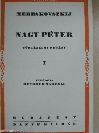 Nagy Péter I-II.