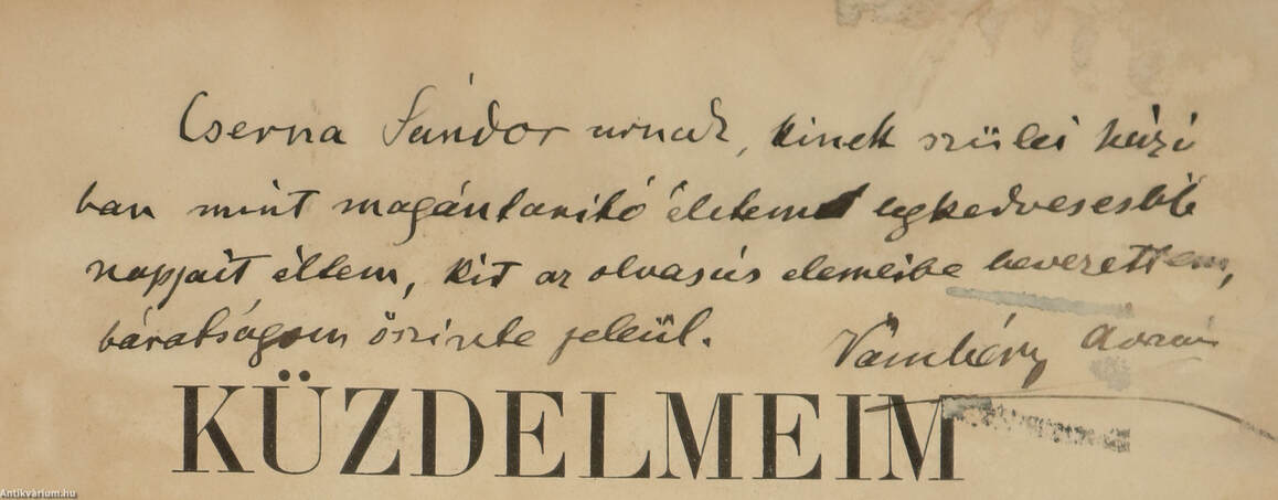 Küzdelmeim (dedikált példány)