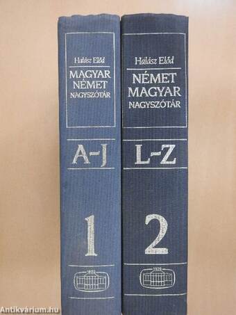 Magyar-német nagyszótár 1-2.