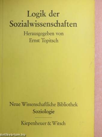 Logik der Sozialwissenschaften