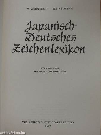 Japanisch-Deutsches Zeichenlexikon