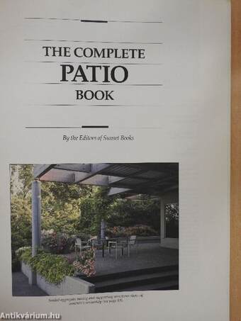 The Complete Patio book