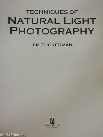 Techniques of Natural Light Photography