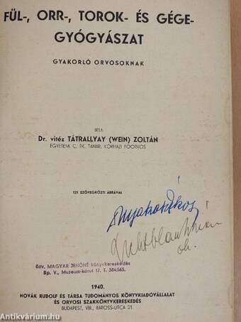 Fül-, orr-, torok- és gégegyógyászat