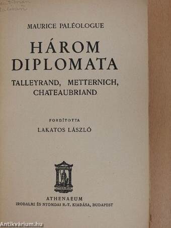 Három diplomata