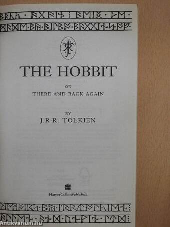 The Hobbit or There and Back Again