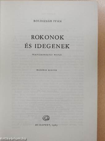 Rokonok és idegenek