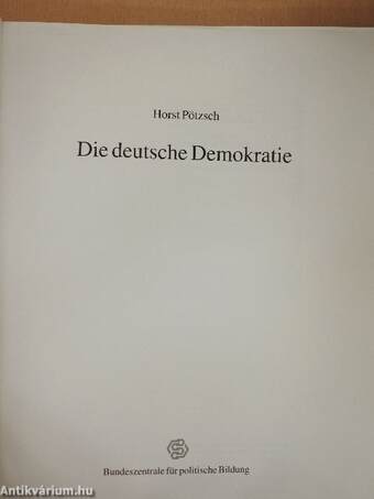 Die deutsche Demokratie