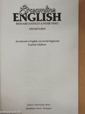 Streamline English Departures - Teacher's Book