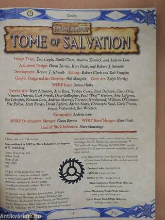 Tome of Salvation