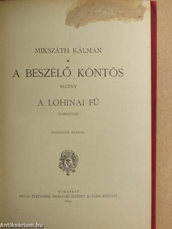 "20 kötet a Mikszáth Kálmán munkái sorozatból (nem teljes sorozat)"