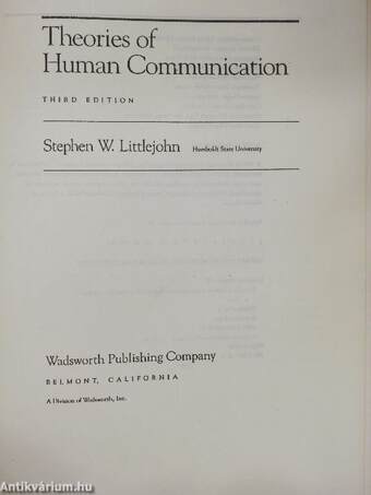 Theories of Human Communication