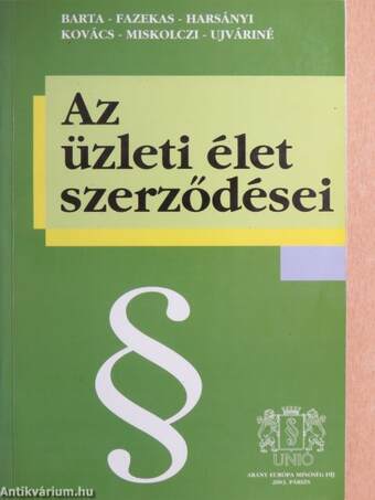 Az üzleti élet szerződései