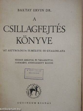 A csillagfejtés könyve
