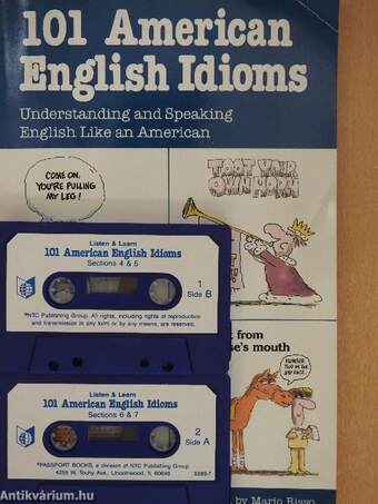 101 American English Idioms - 2 db kazettával