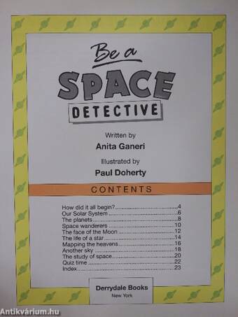Be a Space Detective
