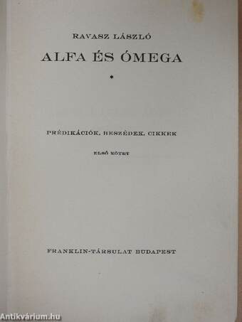 Alfa és Ómega I-II.