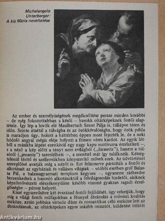 Magyar Nemzeti Galéria - Barokk egyházi festészet