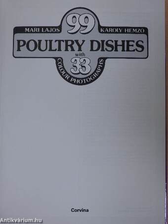 99 poultry dishes with 33 colour photographs