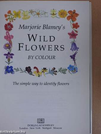 Marjorie Blamey's Wild Flowers by Colour