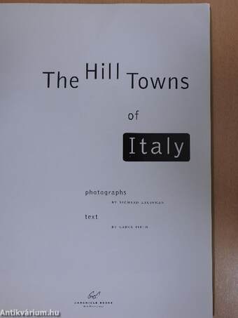 The Hill Towns of Italy