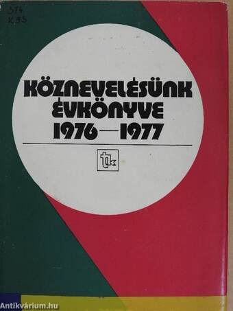 Köznevelésünk évkönyve 1976-1977