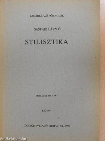 Stilisztika