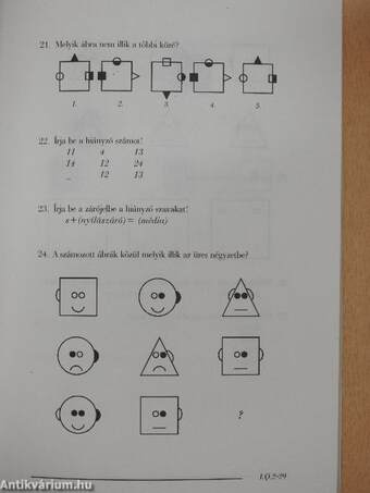 Intelligencia teszt I. Q.