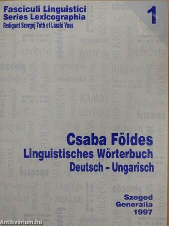 Linguistisches Wörterbuch Deutsch-Ungarisch