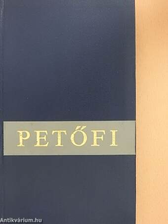 Petőfi Sándor összes költeményei 1. (töredék)