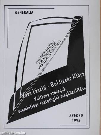 Vallásos szövegek szemiotikai textológiai megközelítése