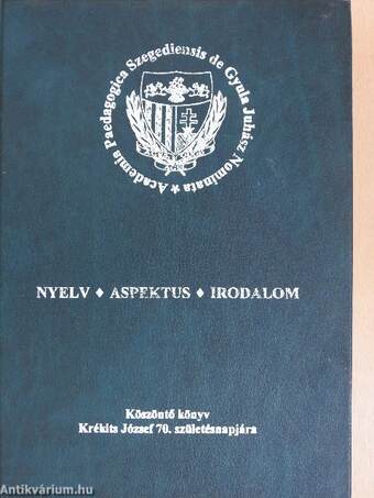 Nyelv, aspektus, irodalom