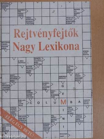 Rejtvényfejtők Nagy Lexikona