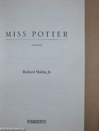 Miss Potter