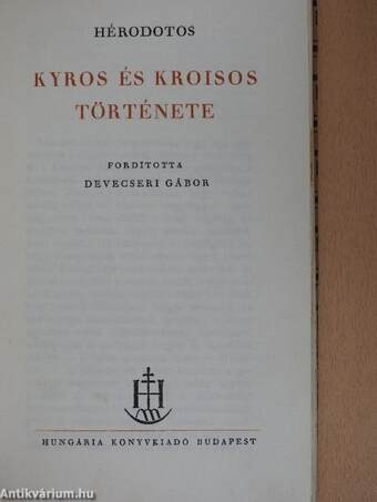 Kyros és Kroisos története