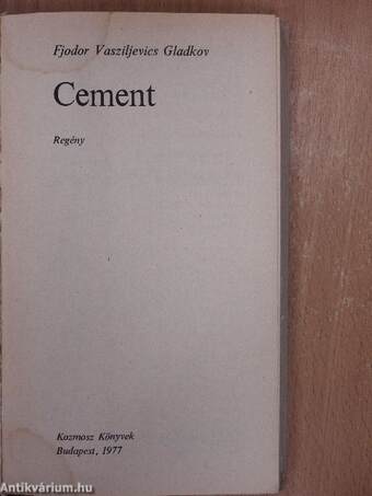 Cement